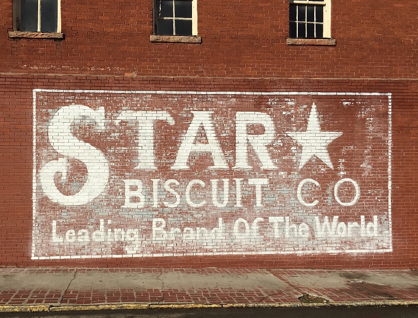 Star Biscuit Co. sign from Hope Floats