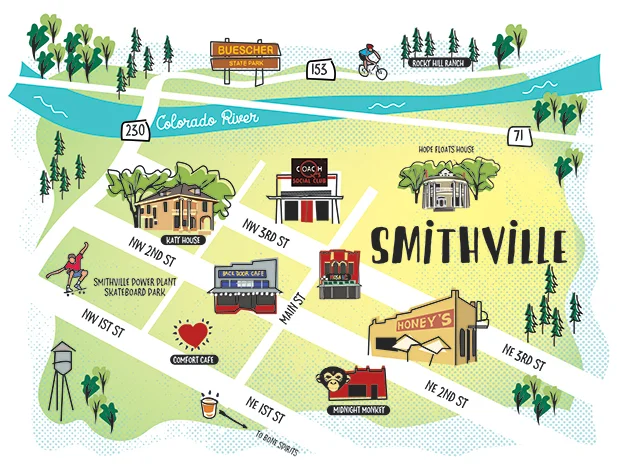 Weekend Adventures in Smithville Texas